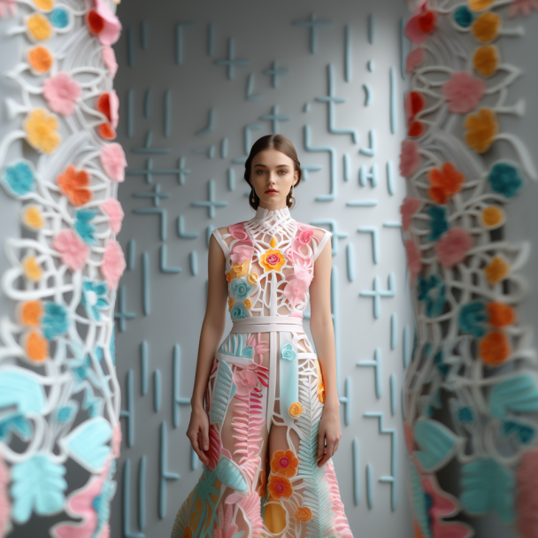 Pastel Lace Dress 01